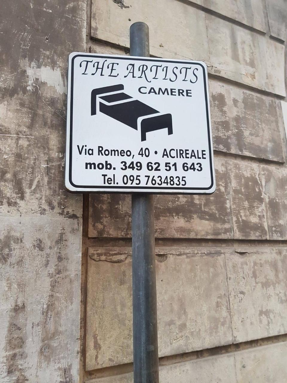 The Artists Bed & Breakfast Acireale Ngoại thất bức ảnh